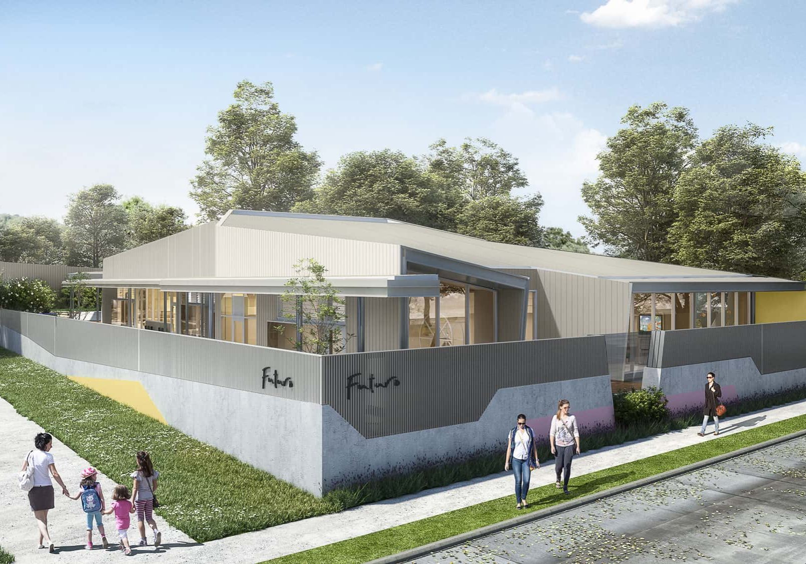 3D Rendering Childcare Centres